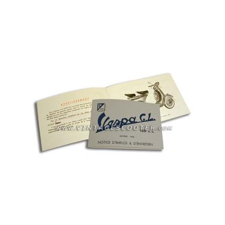 Manuel d'entretien ACMA 150 GL 1956-58